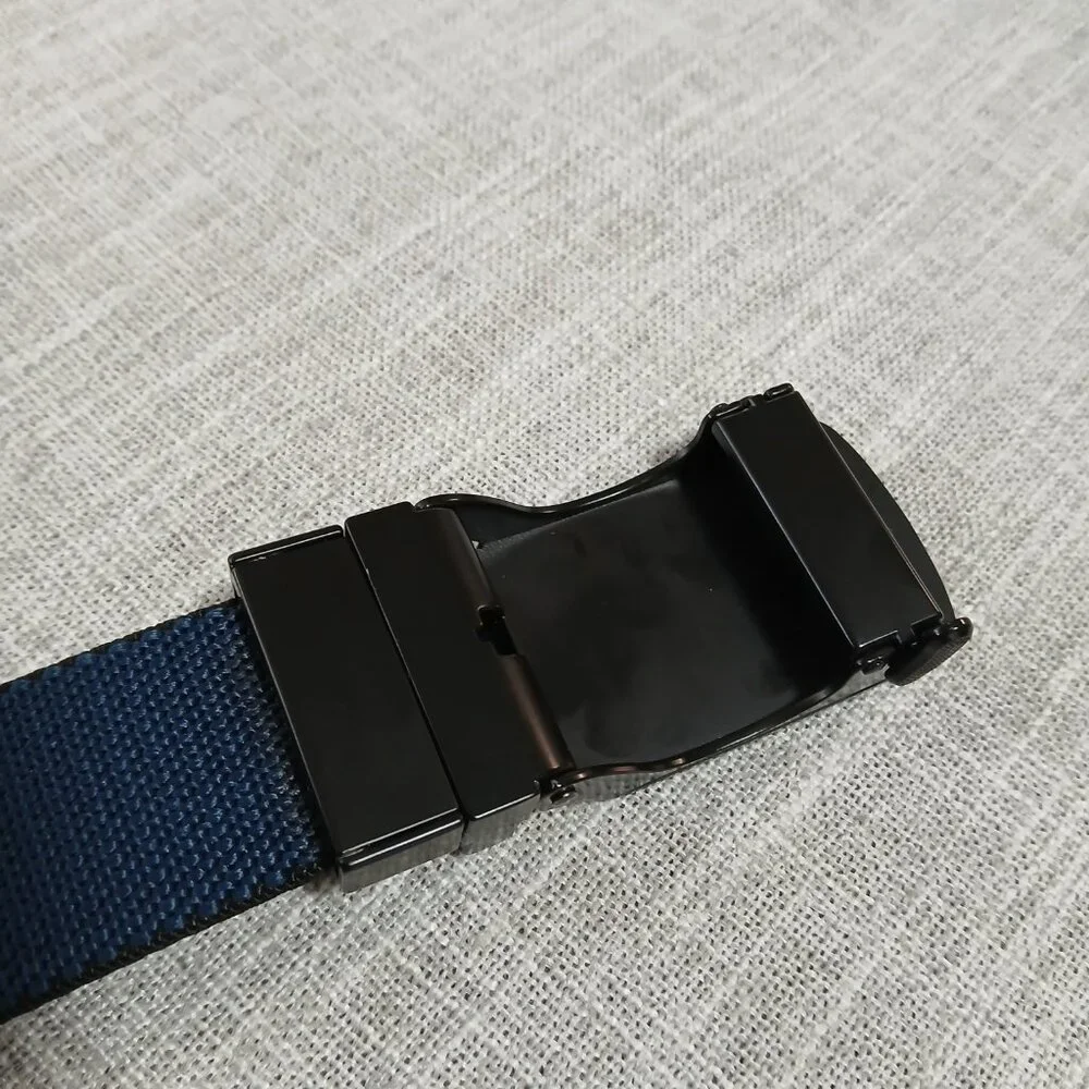 Reversable Men's Bulliant Canvas Ratchet Belt